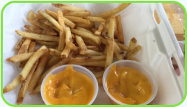 Cheesy french fries!