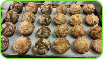 We add a new specials to our “Specials” tab every weekday morning before 10:00am. - Muffins